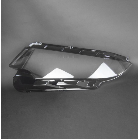 Пластиковое стекло фары Ford Edge (U387) 2011-2014 левое (водительское)