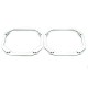 Перехідні рамки для BMW 7 (F01/F02) 2008-2015 ZKW Halogen на модуль Hella 3/3R