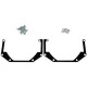 Перехідні рамки для Mitsubishi Pajero Sport 2008-2016 Xenon/Galogen на модуль Hella 3/3R