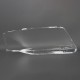 Пластиковое стекло фары Audi A6 (C5) 1997-2001 левое (водительское)