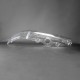 Пластикове скло фари BMW 5-series (E39) 2000-2004 праве (пасажирське)