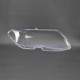 Пластиковое стекло фары BMW X5 (E53) 2003-2006 левое (водительское)