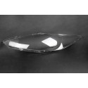 Пластиковое стекло фары Ford Fiesta (MK7) 2008-2012 левое (водительское)