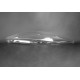 Пластикове скло фари Ford Fiesta (MK7) 2008-2012 ліве (водійське)