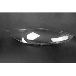 Пластиковое стекло фары Ford Fiesta (MK7) 2008-2012 правое (пассажирское)