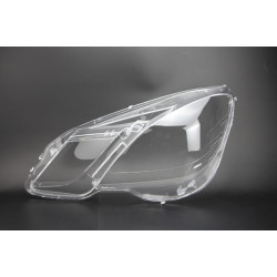 Пластиковое стекло фары Mercedes-Benz E-Class (W212/S212) 2009-2013 левое (водительское)