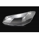 Пластиковое стекло фары Mercedes-Benz S-Class (W221) 2009-2013 левое (водительское)