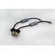 DRL Galaxy T25 ( W27-7W 3157 P27-7W ) 2835 64SMD CANBUS White-Yellow (Белый-Желтый)