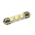 LED Galaxy C5W ( SV8,5 ) 5050 3SMD 36mm White (Білий)
