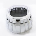 Маски 2,8" Gatling Gun square (квадратна) + Янгольські очі + інвертор + розсіювачі