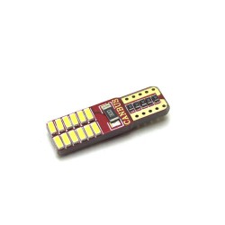 LED Galaxy T10 (W5W) CAN 3014 24SMD 1W White (Білий)