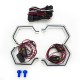 Ангельські очі BMW (E53,E70,F15,G05,F25,F26) CRYSTAL ICONIC2 (Білі)