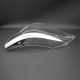 Пластиковое стекло фары BMW 5-series (E60/E61) LED 2003-2010 левое (водительское)