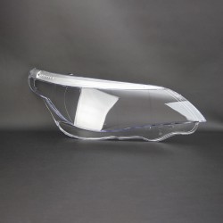 Пластиковое стекло фары BMW 5-series (E60/E61) LED 2003-2010 правое (пассажирское)