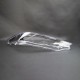 Пластиковое стекло фары BMW 5-series (E60/E61) LED 2003-2010 правое (пассажирское)
