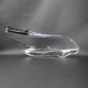 Пластиковое стекло фары BMW 5-series (E60/E61) LED 2003-2010 правое (пассажирское)