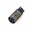 LED Galaxy T20 (W21W 7440 3x16d) CAN CSP3838 28 SMD 9-32V Yellow (Желтый)