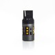 LED Galaxy T20 (W21W 7440 3x16d) CAN CSP3838 28 SMD 9-32V Yellow (Желтый)