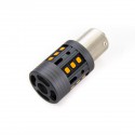 LED Galaxy S25 ( P21W 1156 BA15S ) CAN CSP3838 28 SMD 9-32V Yellow (Жовтий)
