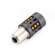 LED Galaxy S25 ( P21W 1156 BA15S ) CAN CSP3838 28 SMD 9-32V Yellow (Жовтий)
