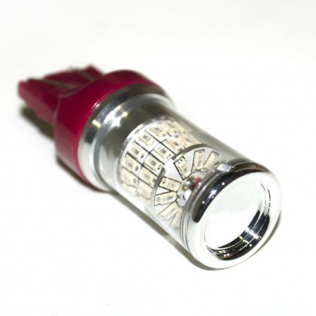 LED Galaxy T20 (W21-5W 7443 W3x16q) 3014 48SMD Red (Червоний)