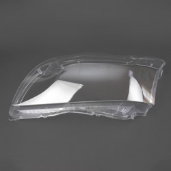 Пластиковое стекло фары Toyota Avensis (T250) 2006-2010 левое (водительское)