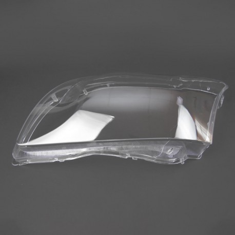 Пластиковое стекло фары Toyota Avensis (T250) 2006-2010 левое (водительское)