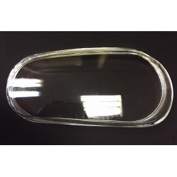 Пластиковое стекло фары Volkswagen Golf 4 (Typ 1J) 1997-2005 левое (водительское)