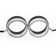 Ангельске око 2,5" 3D O-type LED White (Білий)