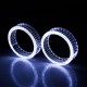 Ангельске око 2,5" 3D O-type LED White (Білий)