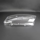 Пластиковое стекло фары Audi A8 (D3) 2004-2009 левое (водительское)