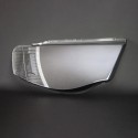 Пластиковое стекло фары Mitsubishi L200 2005-2010 правое (пассажирское)