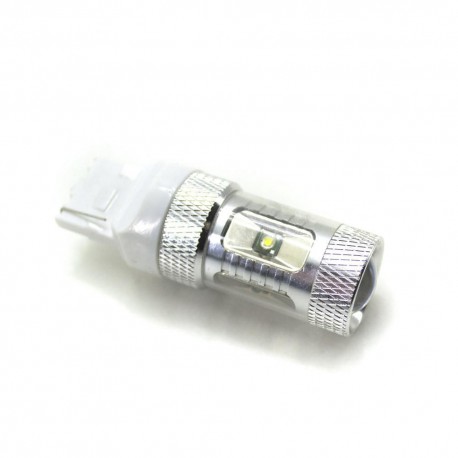 LED Galaxy T20 (W21W 7440 W3х16d) OSRAM 6PCS 30W White (Білий) Silver shape