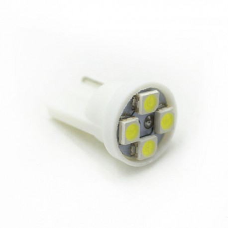 LED Galaxy T10 (W5W) 3528 4SMD White (Білий)