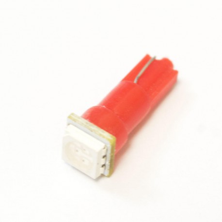 LED Galaxy T5 (W3W) 5050 1SMD Red (Червоний)