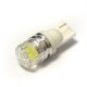 LED Galaxy T10 ( W5W ) HIGH POWER 1PC 1.5W Floral Lens White (Білий)