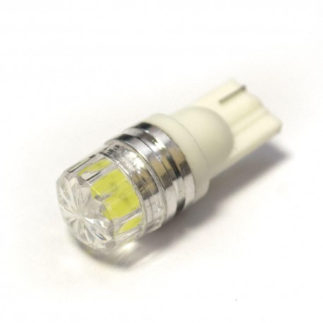 LED Galaxy T10 ( W5W ) HIGH POWER 1PC 1.5W Floral Lens White (Білий)