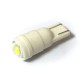 LED Galaxy T10 (W5W) CERAMIC HUGO 1SMD 1.5W White (Білий)