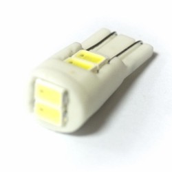 LED Galaxy T10 (W5W) CERAMIC 5630 6SMD White (Білий)