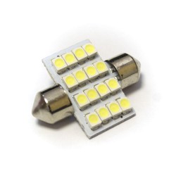 LED Galaxy C5W (SV8,5) 1210 16SMD 31mm White (Білий)
