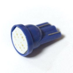 LED Galaxy T10 (W5W) COB 1PC 6 chip Blue (Синій)