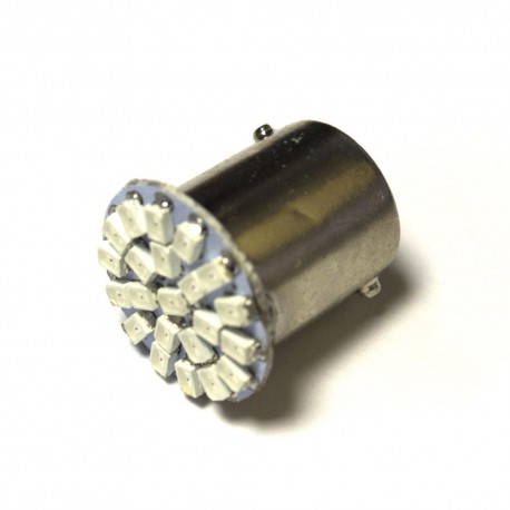 LED Galaxy S25 (P21W 1156 BA15S) 1210 22SMD Red (Червоний)