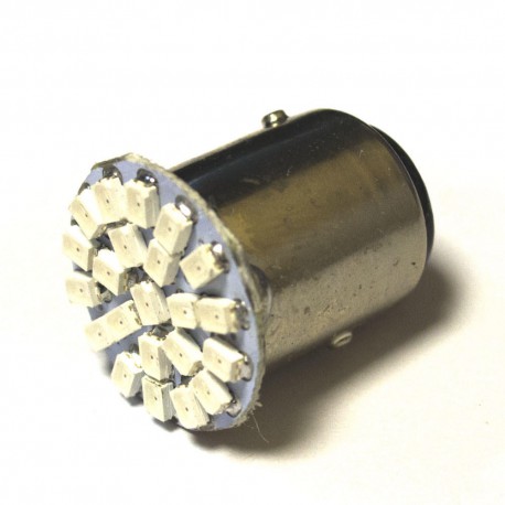 LED Galaxy S25 (P21-5W 1157 BA15d) 1210 22SMD Red (Червоний)