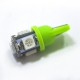 LED Galaxy T10 ( W5W ) 5050 5SMD Green (Зеленый)
