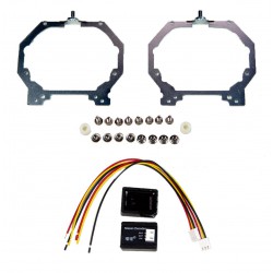 Перехідні рамки для Subaru Forester 2016-2018 LED+Decoder AFS на Hella 3/3R