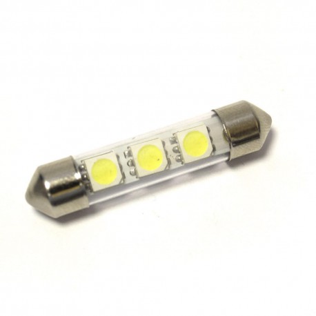 LED Galaxy C5W (SV8,5) 5050 3SMD 39mm White (Білий)
