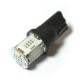 LED Galaxy T10 ( W5W ) COB 5PCS 24 chip Ice Blue (Холодный лед)