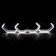 Ангельські очі BMW (M3, M4, F30, E90, E92, E60) CRYSTAL ICONIC (Білі)