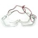 Ангельські очі BMW (M3, M4, F30, E90, E92, E60) CRYSTAL ICONIC (Білі)