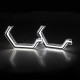 Ангельські очі BMW (M3, M4, F30, F31,F34,G20,G21,E90,E92,E60) CRYSTAL ICONIC2 (Білий+Жовтий)